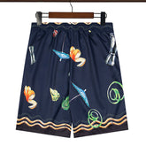 Casablanca Multi Color Printed Short #324